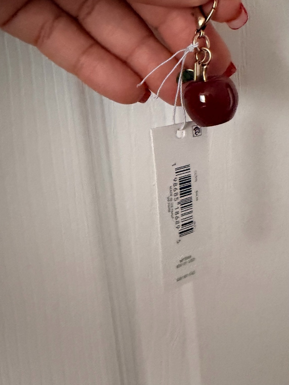 Coach Red Apple DIY Charm